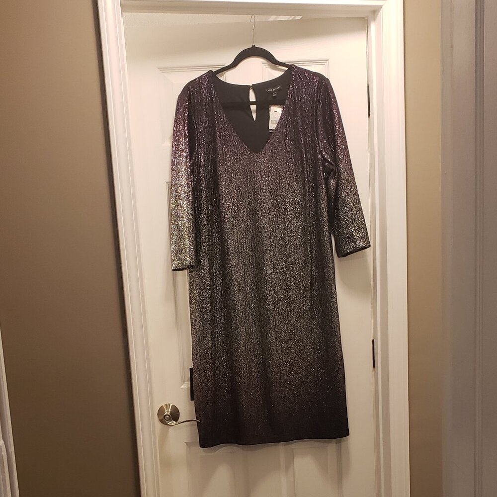 Metallic purple and silver ombre Dress